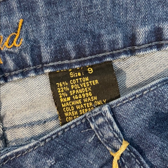 Embroidered Jeans size 29/9 - Picture 6 of 6